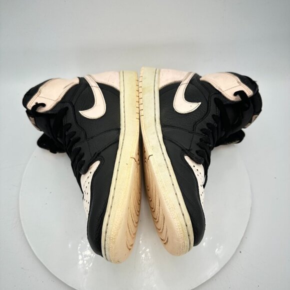 Nike Air Jordan 1 Men Size 11 555088-081 High Crimson Tint Black White Shoes - Picture 7 of 11